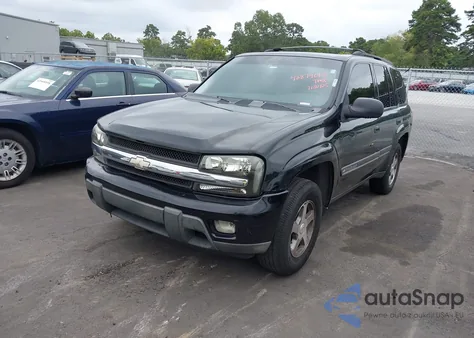 2002 Chevrolet Trailblazer Lt из США, поврежденный, VIN 1GNDS13S922358646